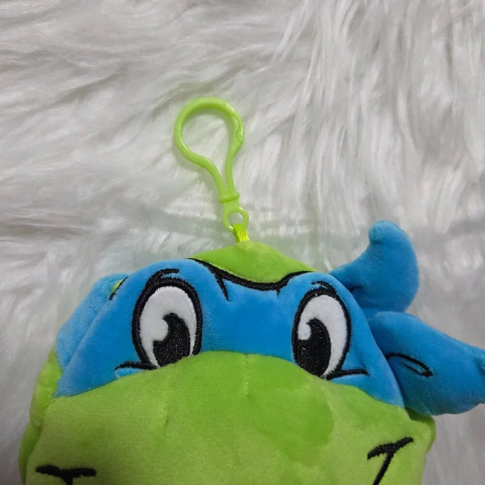 TMNT Leonardo Keychain Coin Purse